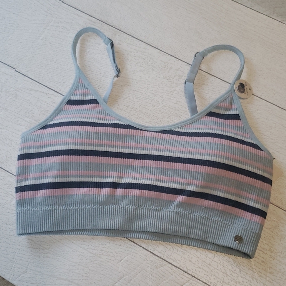 Lucky Brand Striped Padded Comfort Bra